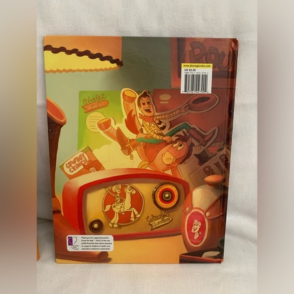 Disney’s Pixar Finding Nemo and Toy Story 2 Kids Books - Picture 4 of 4